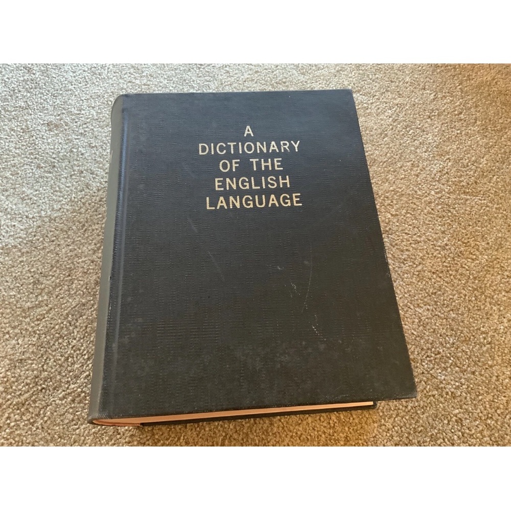 Rare Antique Worcester’s Quarto English Dictionary - 1889